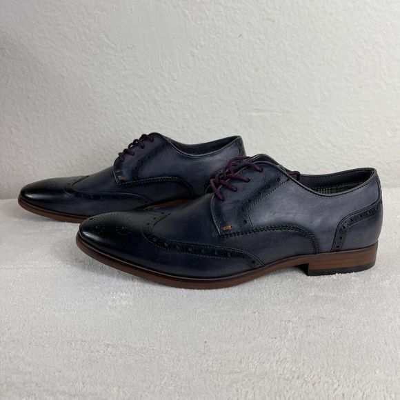 Tallia Vito Collection Men\'s Genuine Leather Cap Toe Dress Shoes 7M main image 7